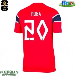 Norge Antonio Nusa #20 Hemmatröja VM 2026 Kortärmad